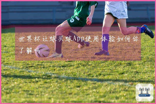世界杯让球买球App使用体验如何你了解吗