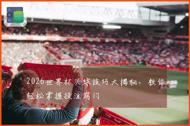 2026世界杯买球技巧大揭秘，教你轻松掌握投注窍门